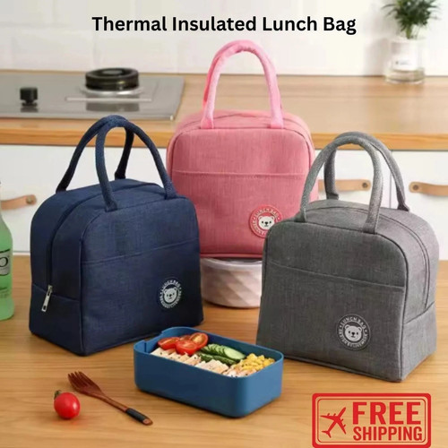 Large insulated lunch bag - lunch,
