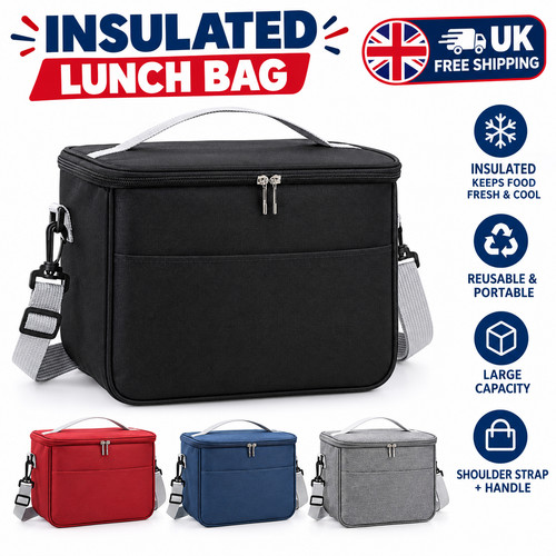 Large insulated lunch - large,