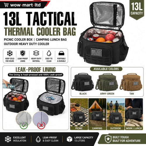 Heavy duty tactical lunch box - tactical,