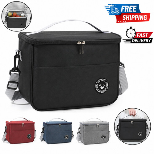 Large insulated lunch bag - lunch,