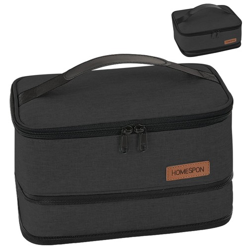 Homespon expandable lunch bag - expandable,