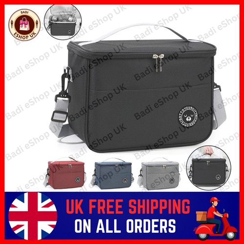 Large insulated lunch bag - insulated,