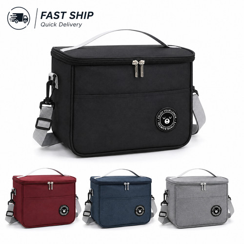 Large insulated lunch bag - large,
