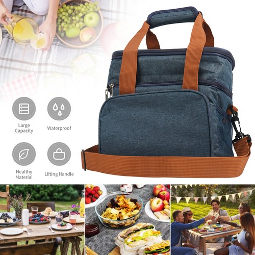Large insulated lunch bag - lunch,