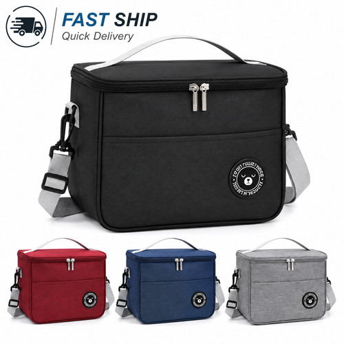 Large insulated lunch bag - lunch,