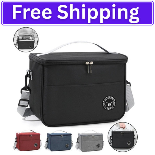 Large insulated lunch bag - large,