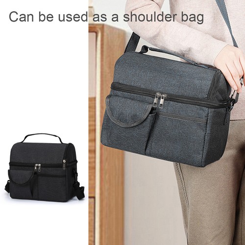 Large insulated lunch bag - insulated,